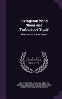 Couverture_Livingston Wind Shear and Turbulence Study