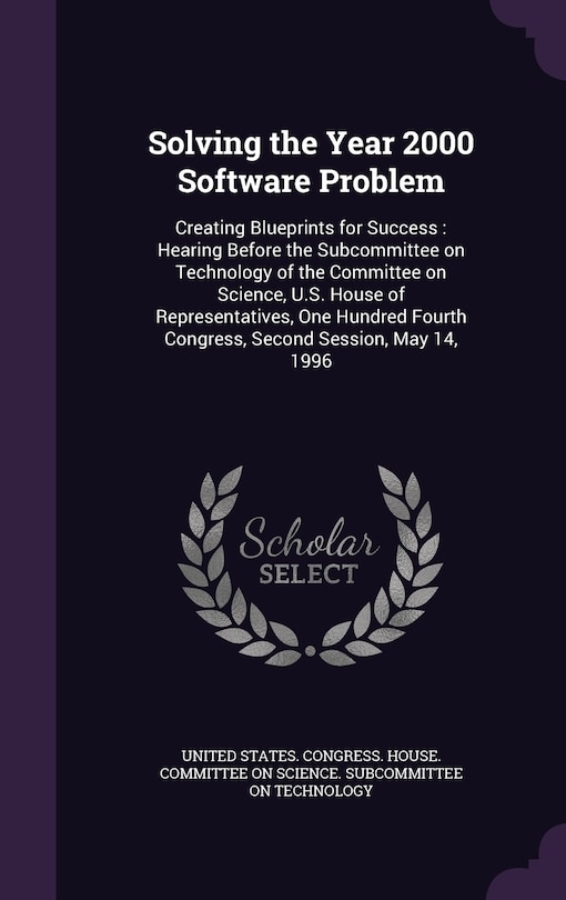 Front cover_Solving the Year 2000 Software Problem