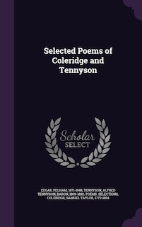 Front cover_Selected Poems of Coleridge and Tennyson