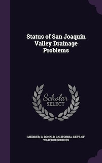 Couverture_Status of San Joaquin Valley Drainage Problems