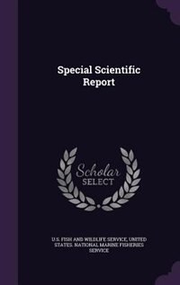 Couverture_Special Scientific Report