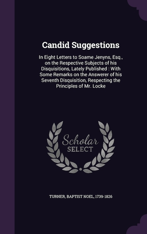 Front cover_Candid Suggestions