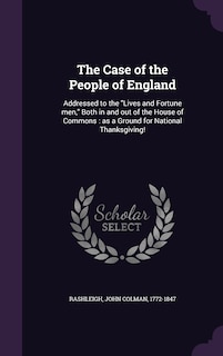 Couverture_The Case of the People of England