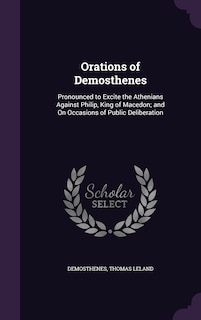 Couverture_Orations of Demosthenes
