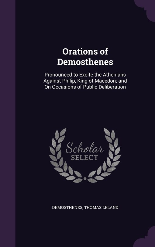 Couverture_Orations of Demosthenes