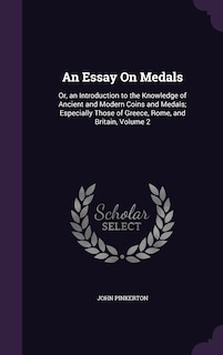 Couverture_An Essay On Medals