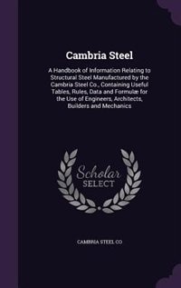 Front cover_Cambria Steel