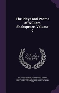 Front cover_The Plays and Poems of William Shakspeare, Volume 9
