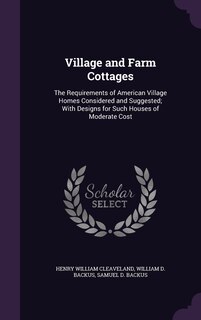 Front cover_Village and Farm Cottages
