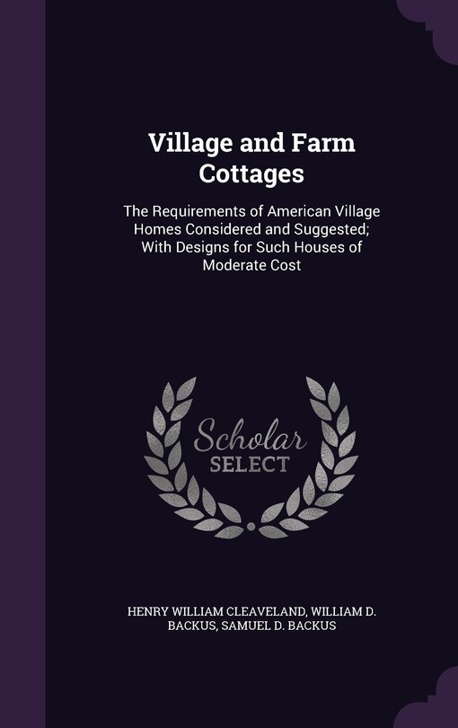 Front cover_Village and Farm Cottages