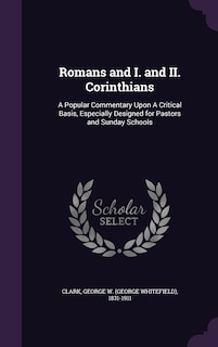 Front cover_Romans and I. and II. Corinthians