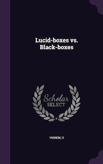 Front cover_Lucid-boxes vs. Black-boxes