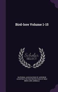Front cover_Bird-lore Volume 1-15