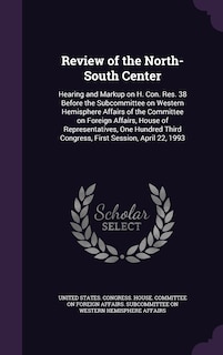 Front cover_Review of the North-South Center
