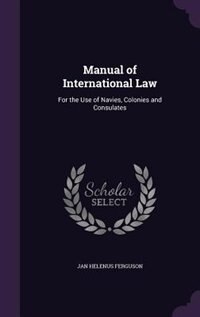 Couverture_Manual of International Law