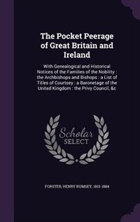 Couverture_The Pocket Peerage of Great Britain and Ireland