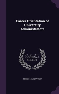Front cover_Career Orientation of University Administrators