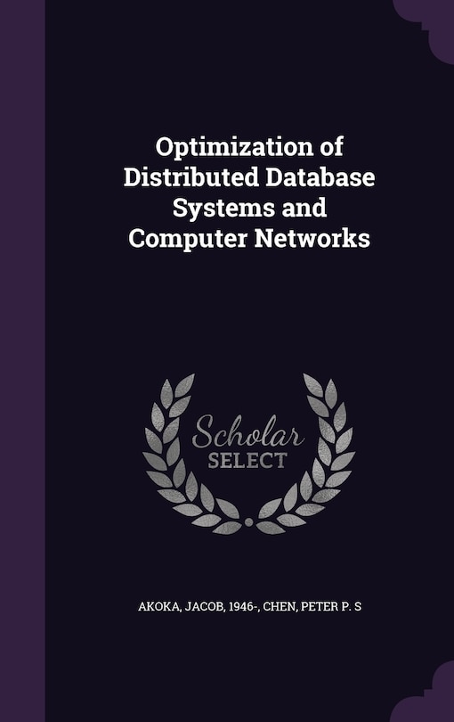 Front cover_Optimization of Distributed Database Systems and Computer Networks