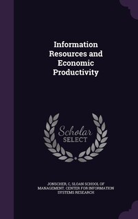 Couverture_Information Resources and Economic Productivity