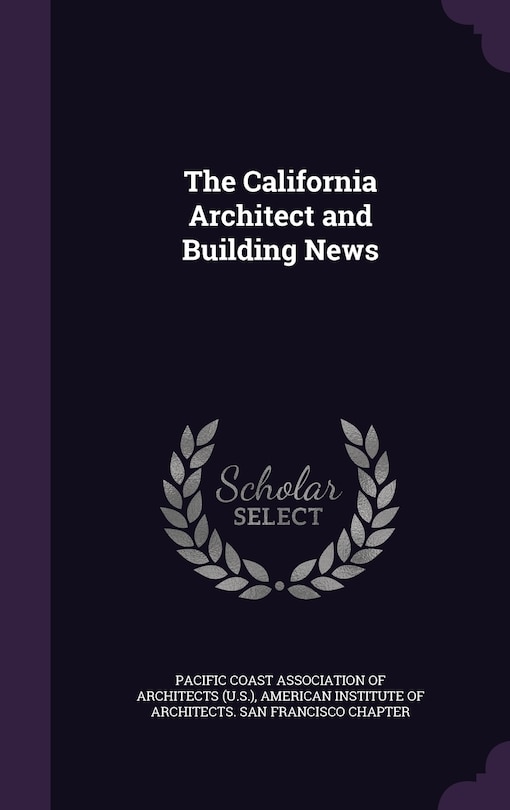 Front cover_The California Architect and Building News