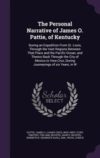 Couverture_The Personal Narrative of James O. Pattie, of Kentucky