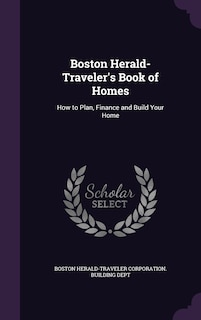 Couverture_Boston Herald-Traveler's Book of Homes