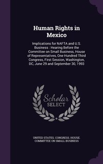 Couverture_Human Rights in Mexico