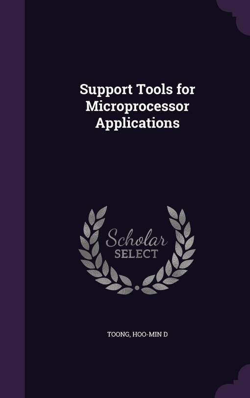 Front cover_Support Tools for Microprocessor Applications