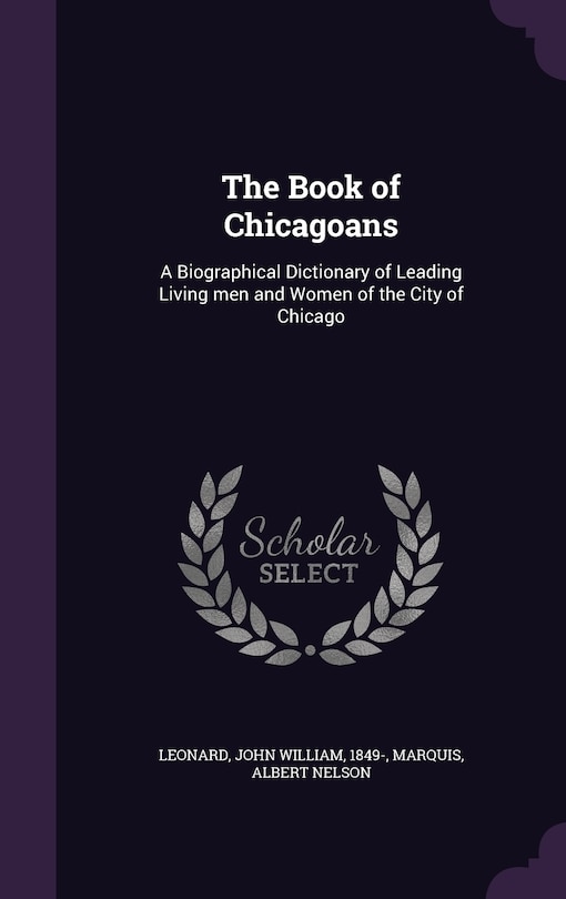 Couverture_The Book of Chicagoans