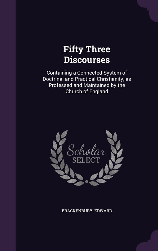 Couverture_Fifty Three Discourses