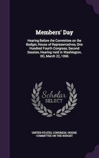 Couverture_Members' Day