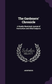 Front cover_The Gardeners' Chronicle