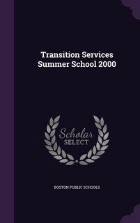 Front cover_Transition Services Summer School 2000