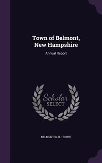 Front cover_Town of Belmont, New Hampshire