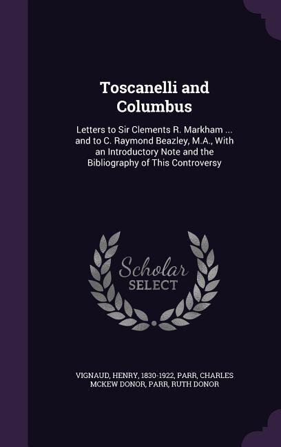 Front cover_Toscanelli and Columbus
