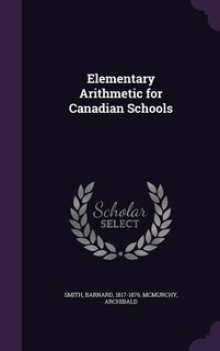 Front cover_Elementary Arithmetic for Canadian Schools