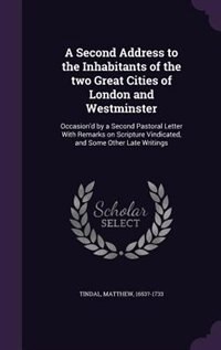 Front cover_A Second Address to the Inhabitants of the two Great Cities of London and Westminster