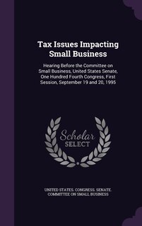 Couverture_Tax Issues Impacting Small Business