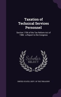 Couverture_Taxation of Technical Services Personnel
