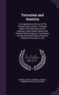 Front cover_Terrorism and America
