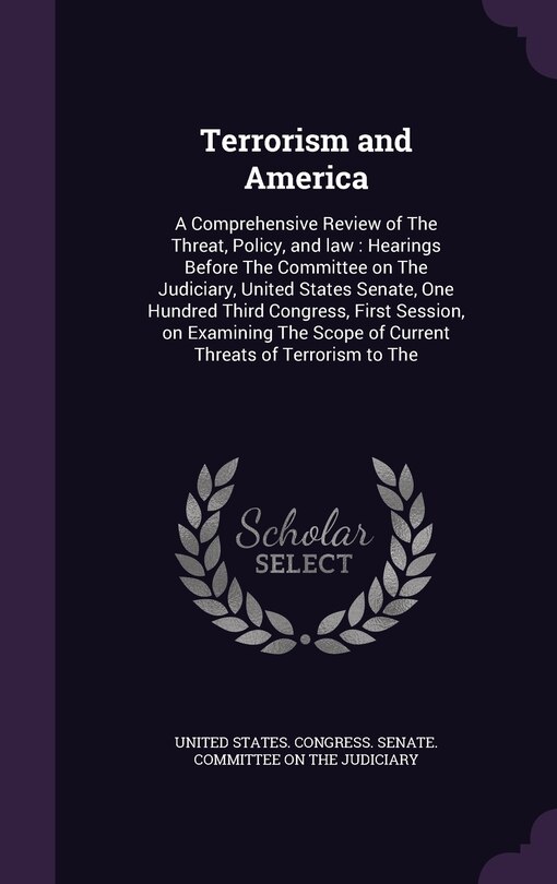 Front cover_Terrorism and America