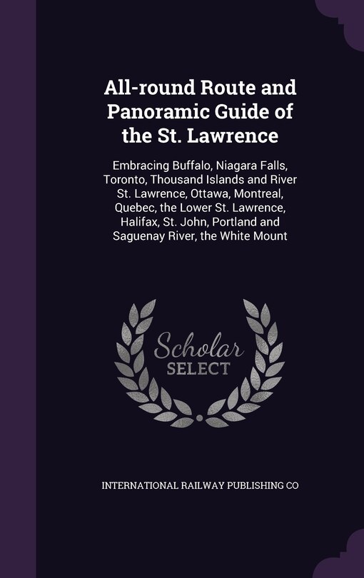 Front cover_All-round Route and Panoramic Guide of the St. Lawrence