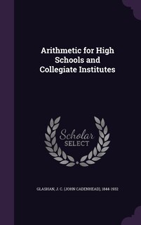 Couverture_Arithmetic for High Schools and Collegiate Institutes