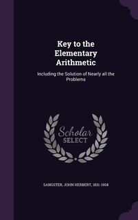 Front cover_Key to the Elementary Arithmetic