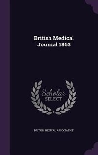 Front cover_British Medical Journal 1863