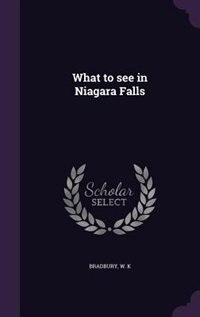 Front cover_What to see in Niagara Falls
