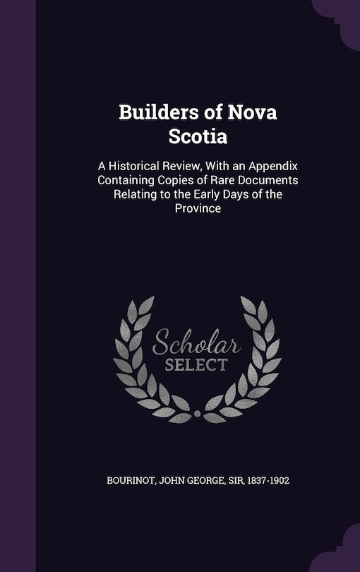Couverture_Builders of Nova Scotia