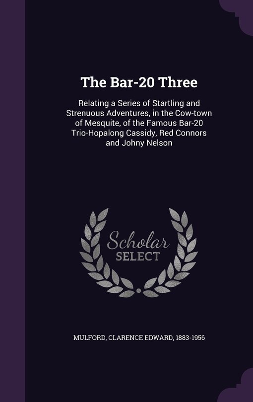 Front cover_The Bar-20 Three