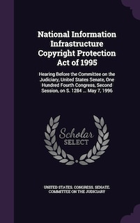 Couverture_National Information Infrastructure Copyright Protection Act of 1995