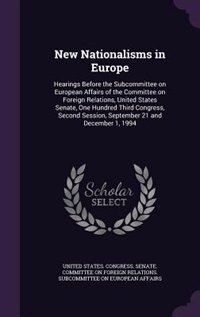 Front cover_New Nationalisms in Europe
